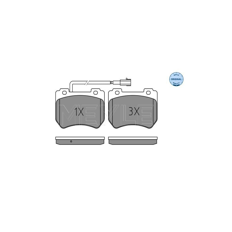 Meyle 025 248 5215/W Brake Pad Set