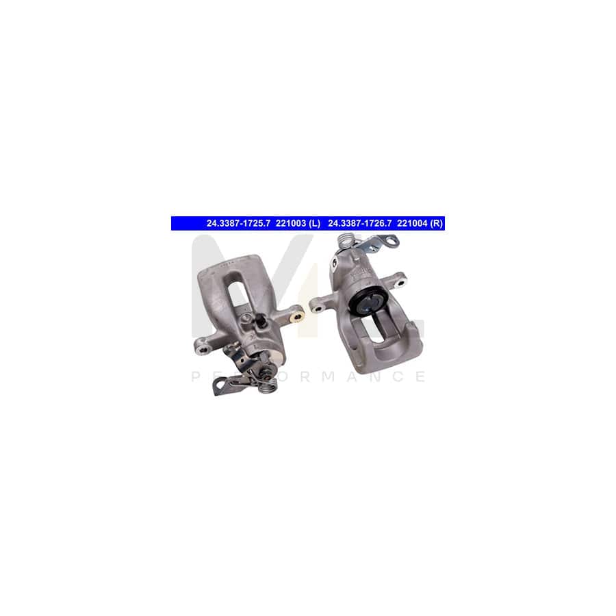 ATE 24.3387-1726.7 Brake Caliper for PEUGEOT 308 without holder