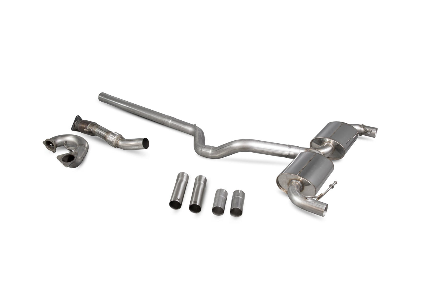 Scorpion SRNXS030SYS Renault Clio MK3 Turbo-Back Non-Res System With Sports Catalyst | ML Performance US US