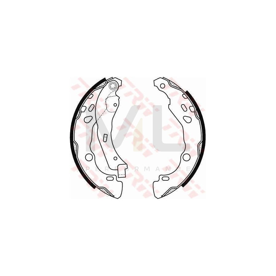 TRW GS8455 Brake Shoe Set | ML Performance Car Parts