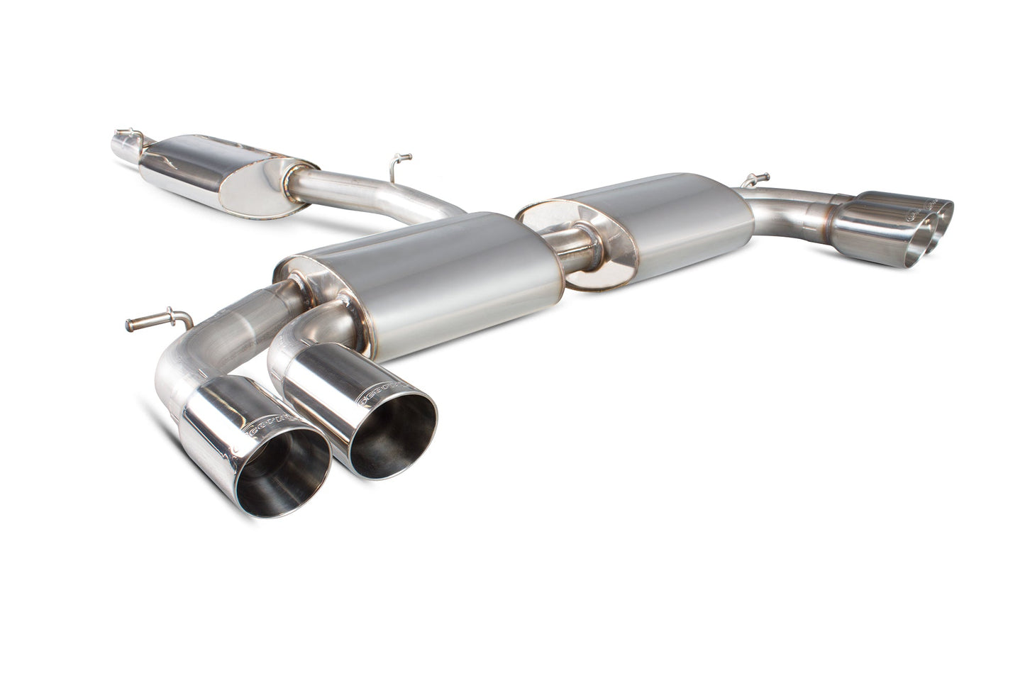 Scorpion SAU091 Audi SQ2 Resonated Gpf-Back System With No Valves | ML Performance US US