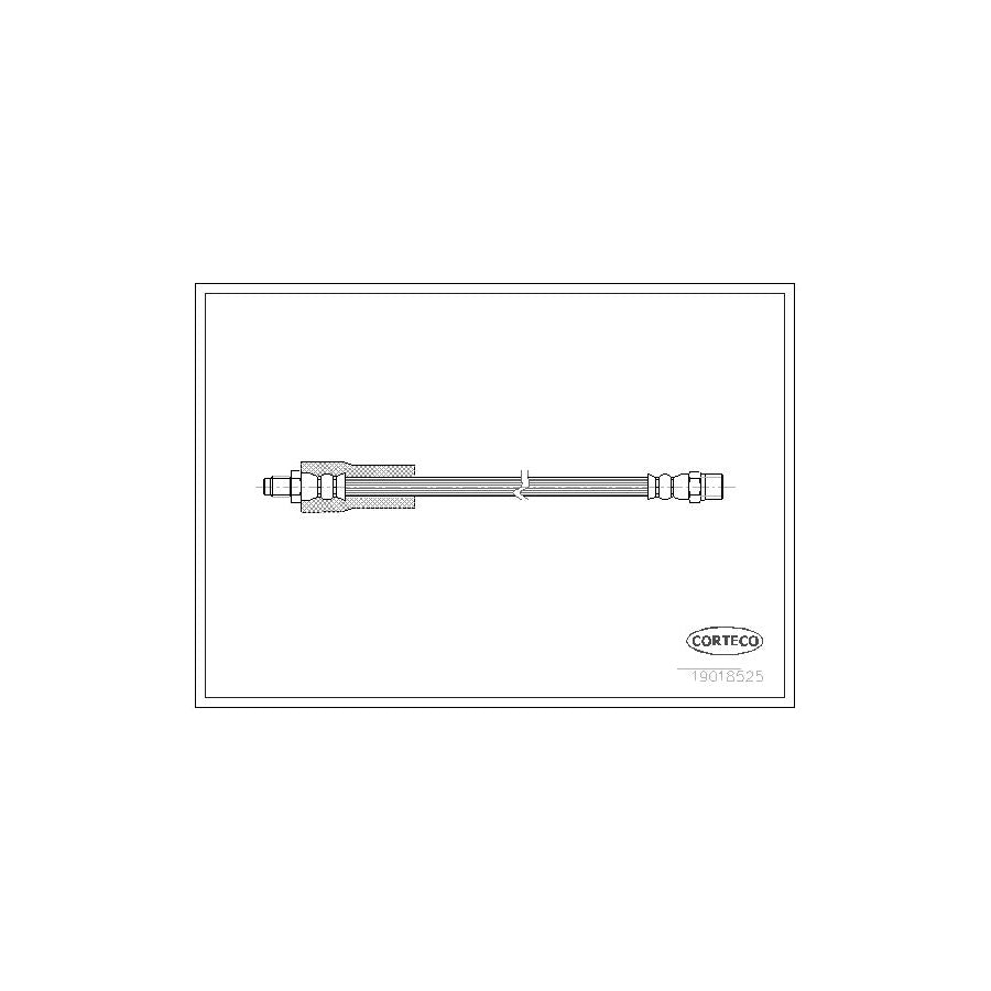 Corteco 19018525 Brake Hose
