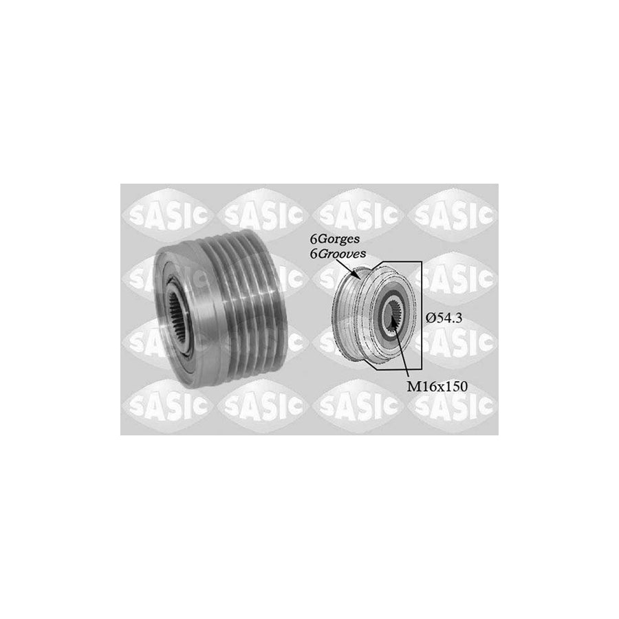 Sasic 1676031 Pulley, Alternator