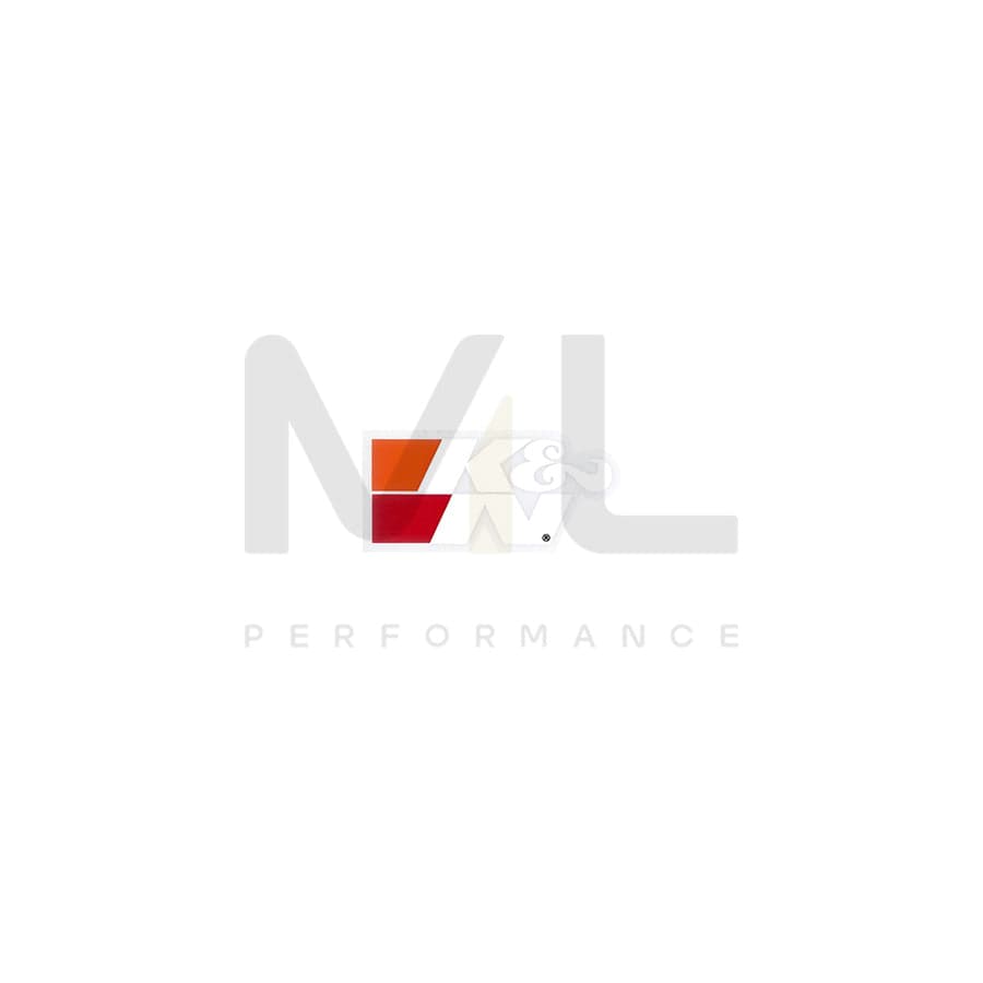 K&N 89-16190 Decal/Sticker White Small | ML Car Parts UK | ML Performance