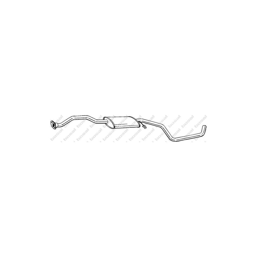 Bosal 287-297 Middle Silencer for Ford Escort Express 91 (Avf)