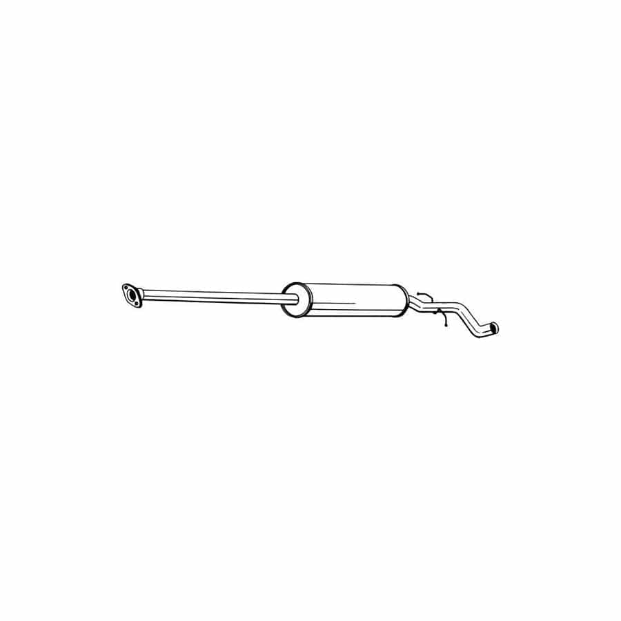 Bosal 287-513 Middle Silencer for Volvo S80 I (Ts, 184)
