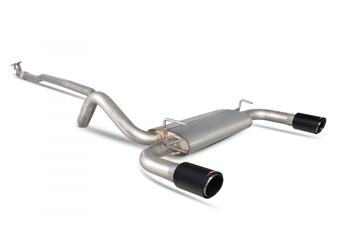 Scorpion SFT005CF Fiat 500/595 Abarth Non-Resonated Cat-Back System | ML Performance US US