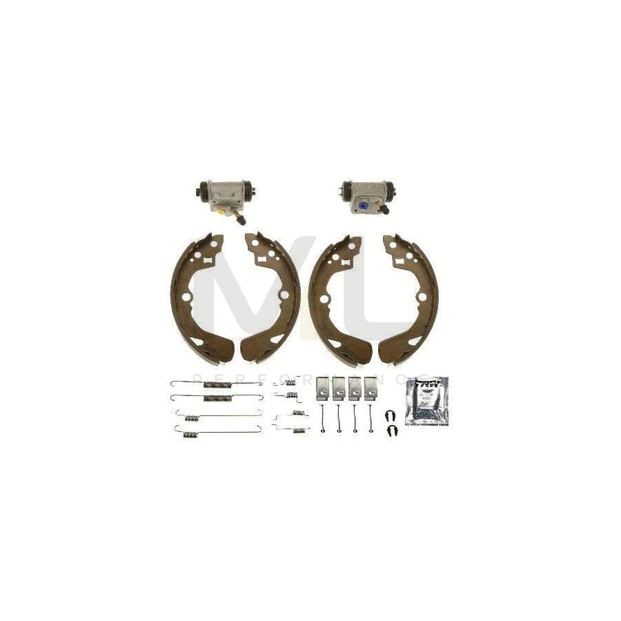 TRW Brake Kit BK1969 Brake Shoe Set with wheel brake cylinder | ML Performance Car Parts
