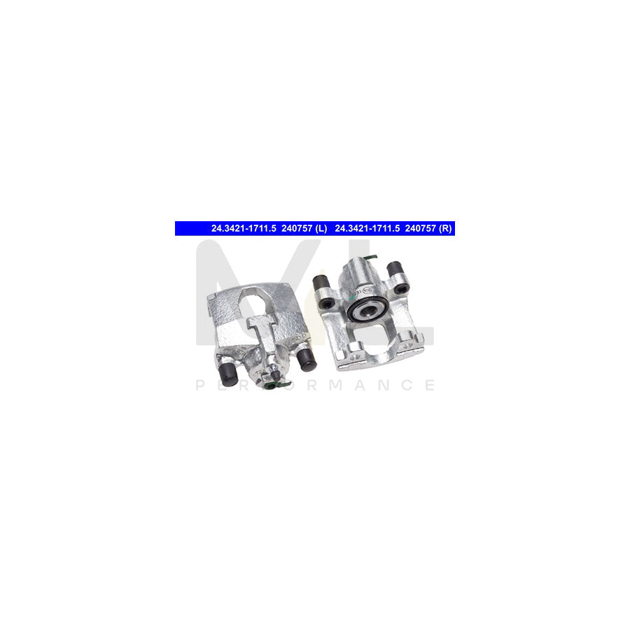 ATE 24.3421-1711.5 Brake Caliper for CHRYSLER VOYAGER without holder