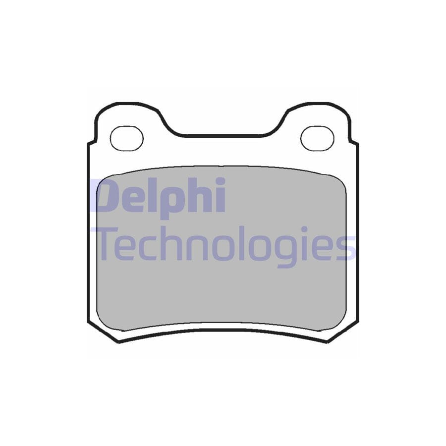 Delphi Lp915 Brake Pad Set