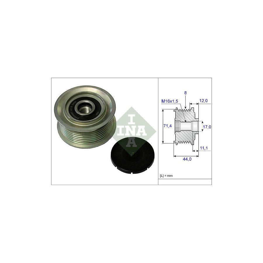 Ina 535 0055 10 Alternator Freewheel Clutch | ML Performance US Car Parts