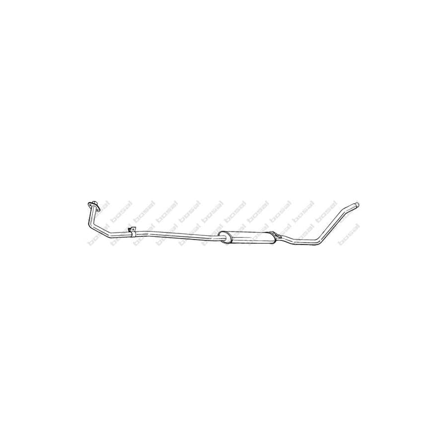 Bosal 293-143 Front Silencer for Toyota Starlet IV Hatchback (P80)