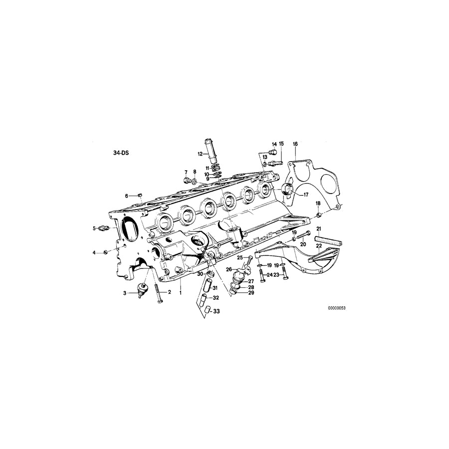 Genuine BMW 11111718896 E30 Engine Block With Piston (Inc. 325ix) | ML Performance US Car Parts