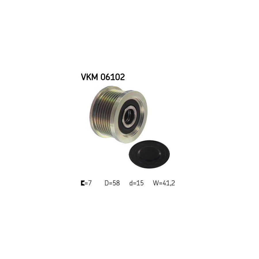 Skf Vkm 06102 Alternator Freewheel Clutch | ML Performance US Car Parts