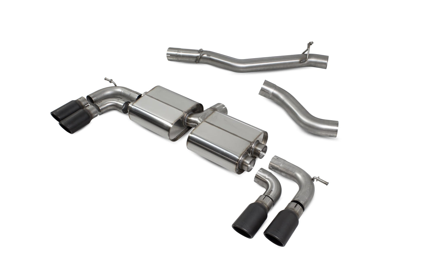 Scorpion SVWS055C VW Golf R MK7.5 Non-Res Cat/Gpf Back System | ML Performance US US