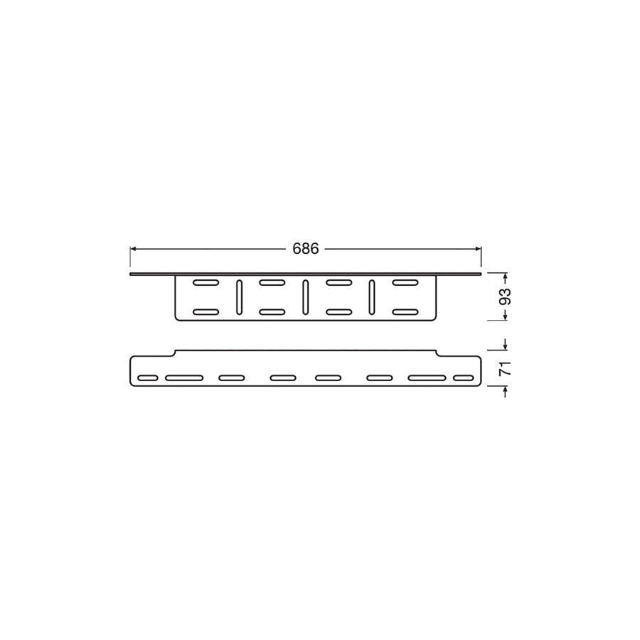 OSRAM Additional Headlight Leddl Acc 103 Holder Auxiliary Light