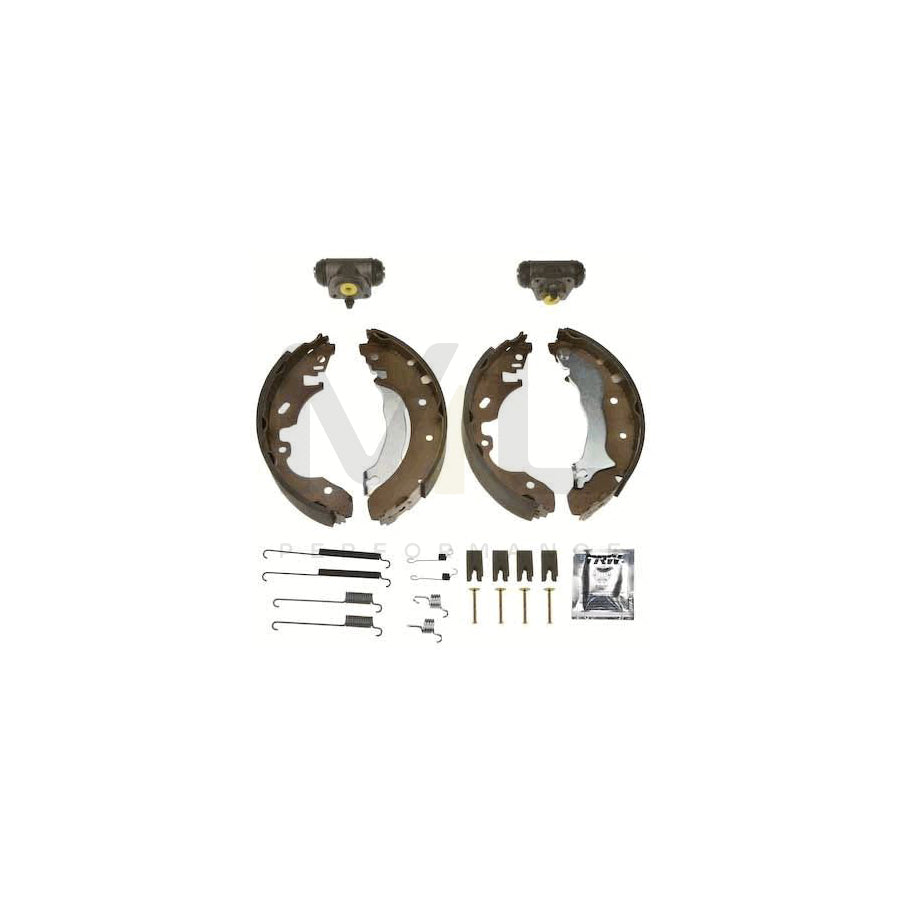 TRW BK1653 Brake Shoe Set for FORD MONDEO with wheel brake cylinder, Brake Kit | ML Performance Car Parts