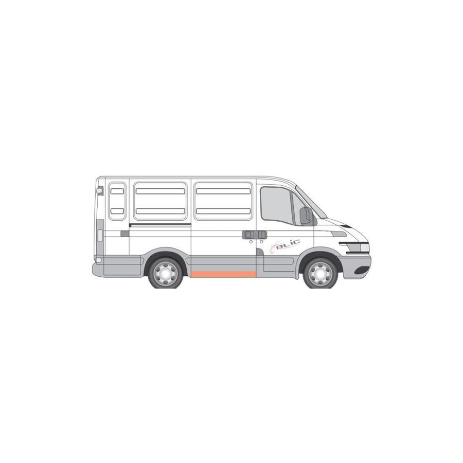 Blic 6505-06-3080002P Rocker Panel For Iveco Daily
