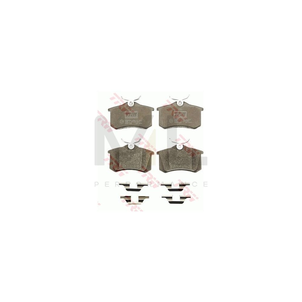 TRW Cotec Gdb1328 Brake Pad Set Not Prepared For Wear Indicator, With Accessories | ML Performance Car Parts