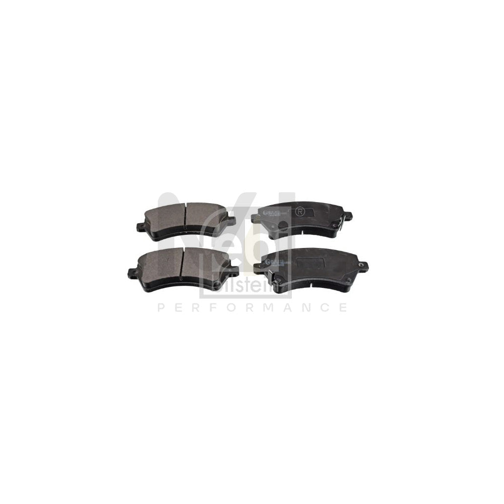 Febi Bilstein 16539 Brake Pad Set For Toyota Corolla Front Axle, With Acoustic Wear Warning