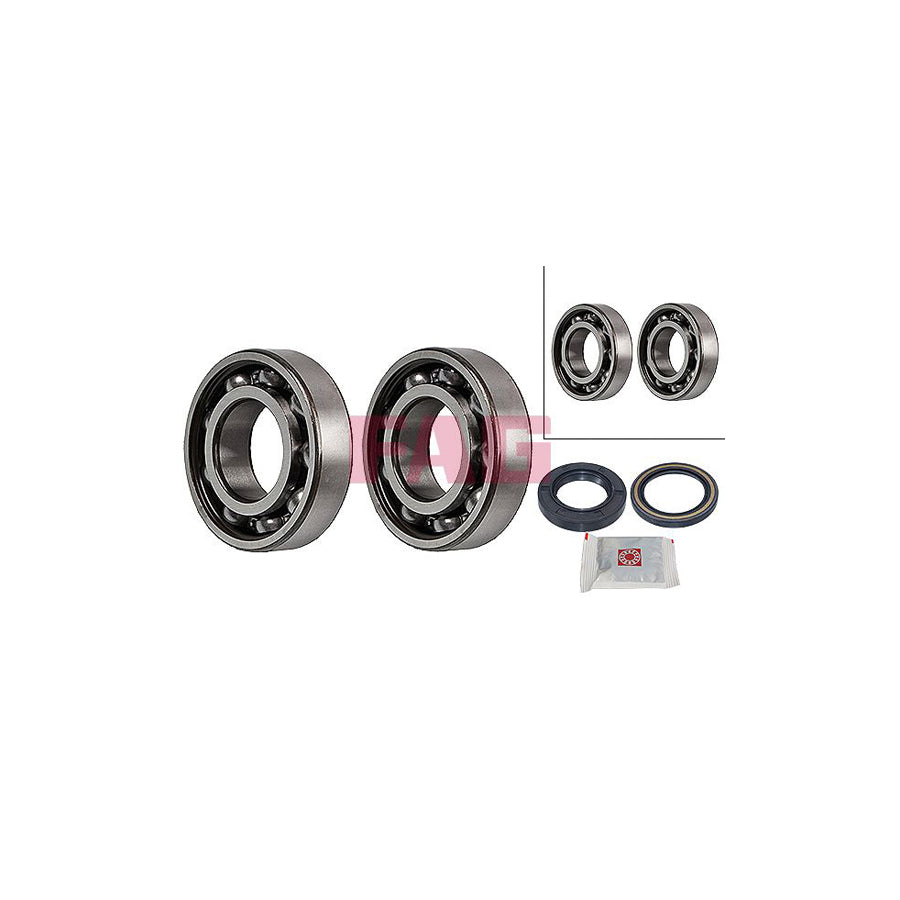 FAG 713 6221 20 Wheel Bearing Kit For Subaru Sumo Minibus (E10, E12)