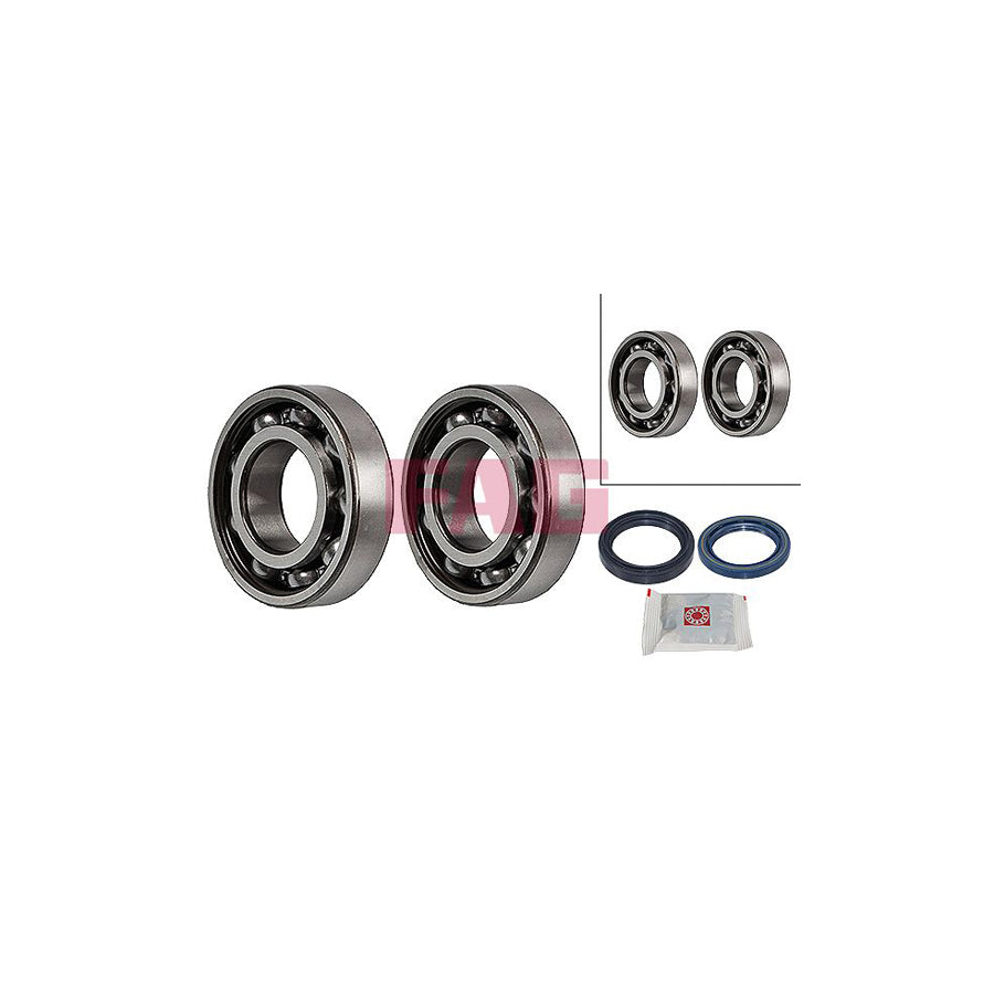 FAG 713 6220 50 Wheel Bearing Kit For Subaru Justy I (Kad)