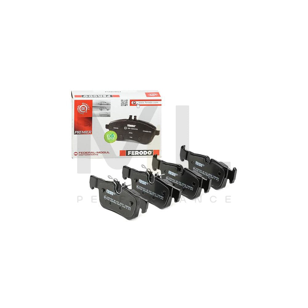 Ferodo Fdb4829 Brake Pad Set Premier Eco Friction, Incl. Wear Warning Contact, With Accessories | ML Performance Car Parts