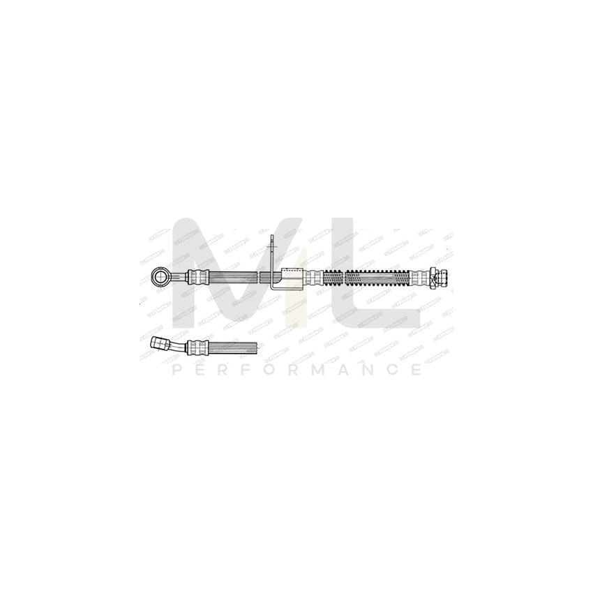 FERODO FHY3131 Brake Hose 520mm, ???10 | ML Performance Car Parts