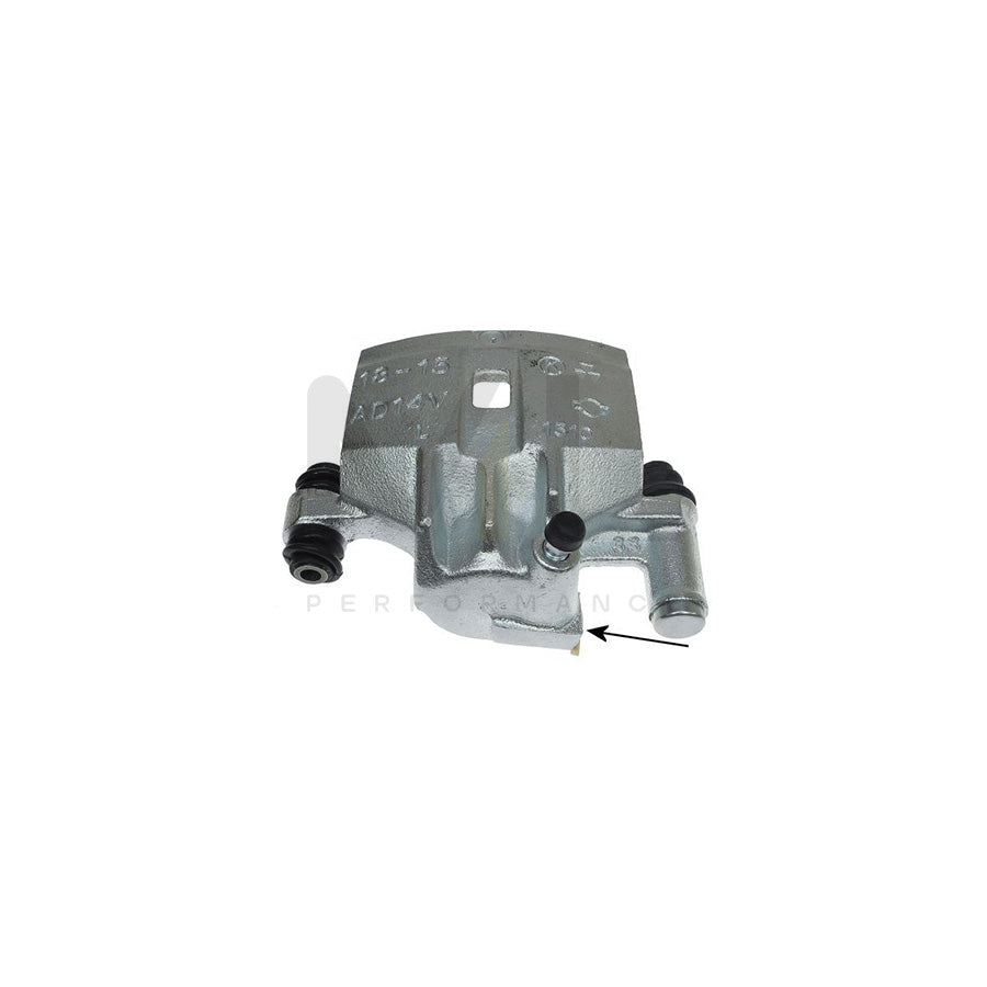 HELLA 8AC 355 385-591 Brake Caliper without holder