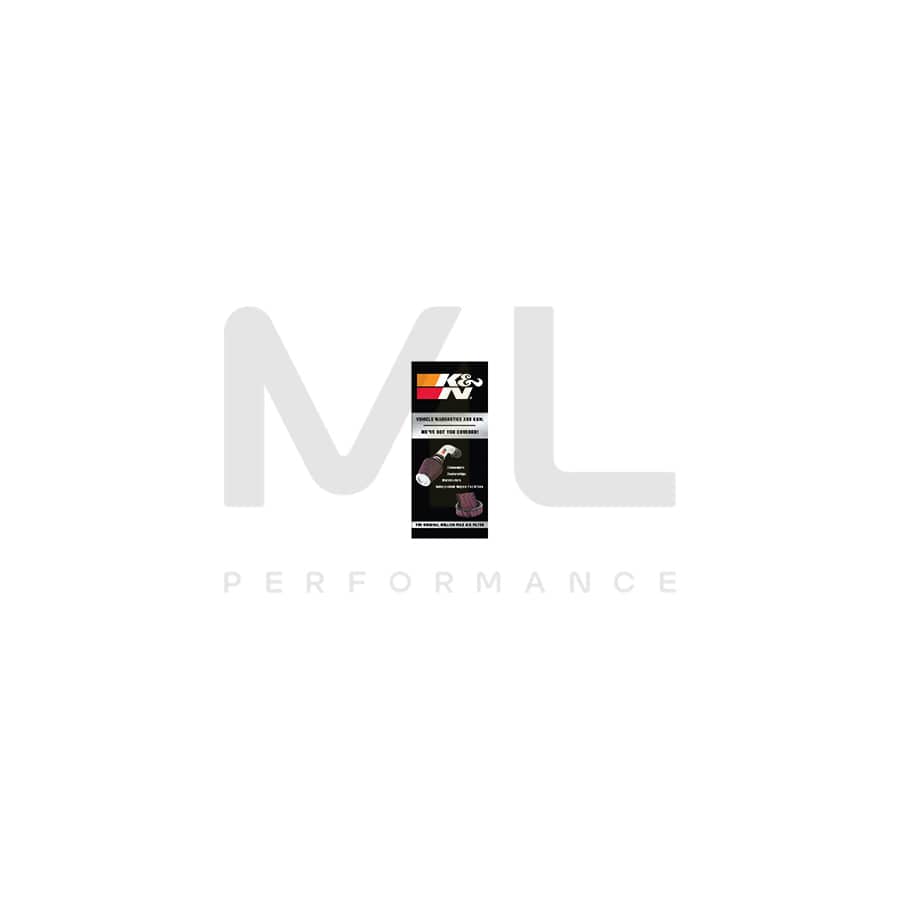 K&N 89-11835-1 Tri-Fold Mini; Warranty Brochure; 8.5 Inch X 3-5/8 Inch | ML Car Parts UK | ML Performance