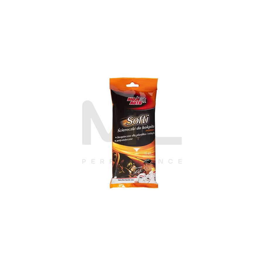 MOJE AUTO Paintwork cleaner 19-593 Hand cleaning wipes Bag, Quantity: 15