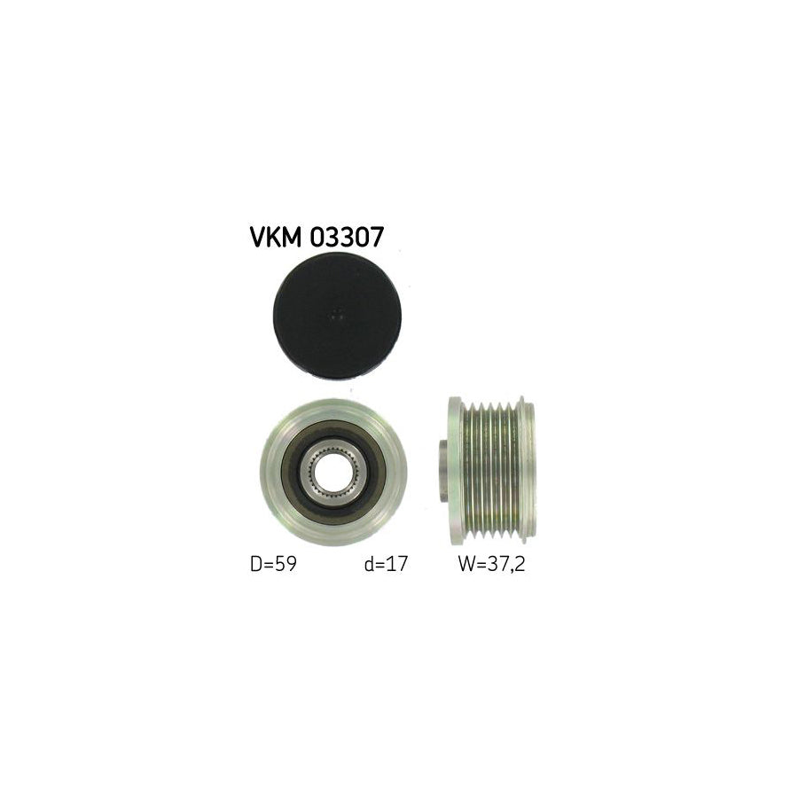Skf Vkm 03307 Alternator Freewheel Clutch | ML Performance US Car Parts