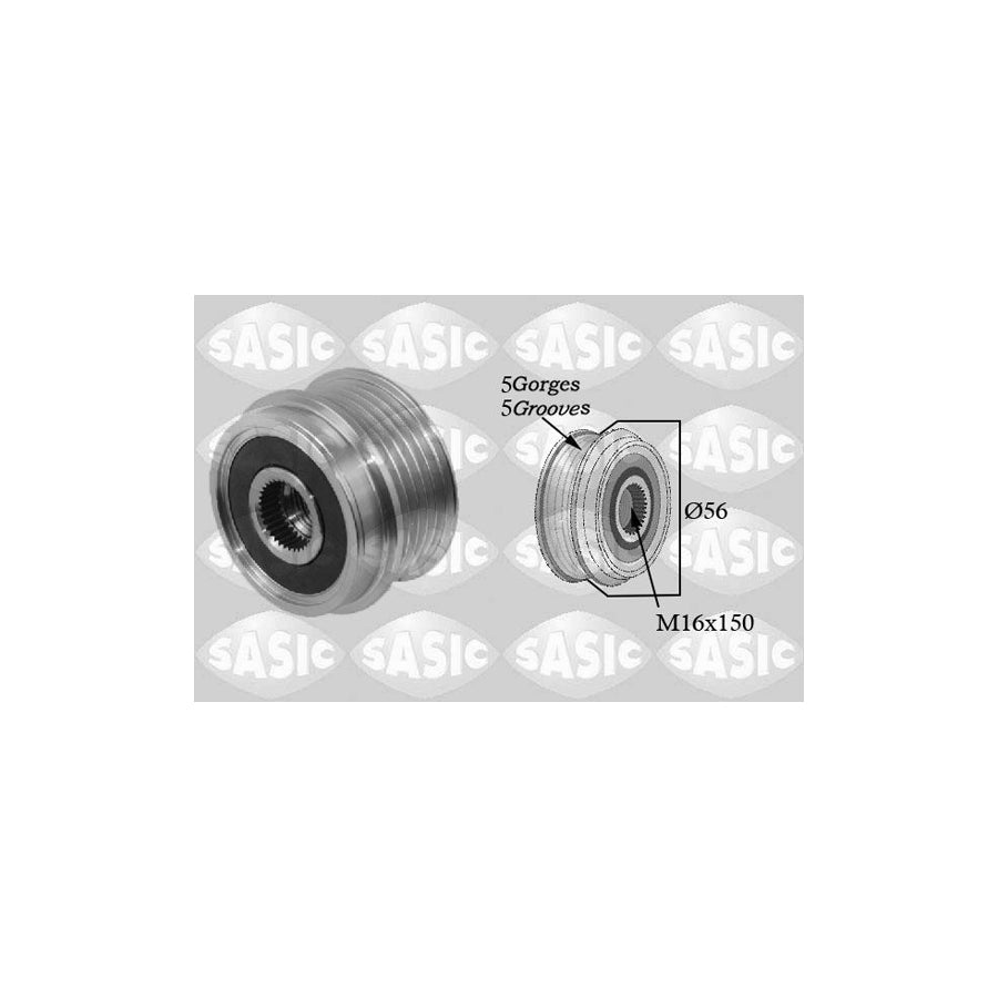 Sasic 1676002 Pulley, Alternator