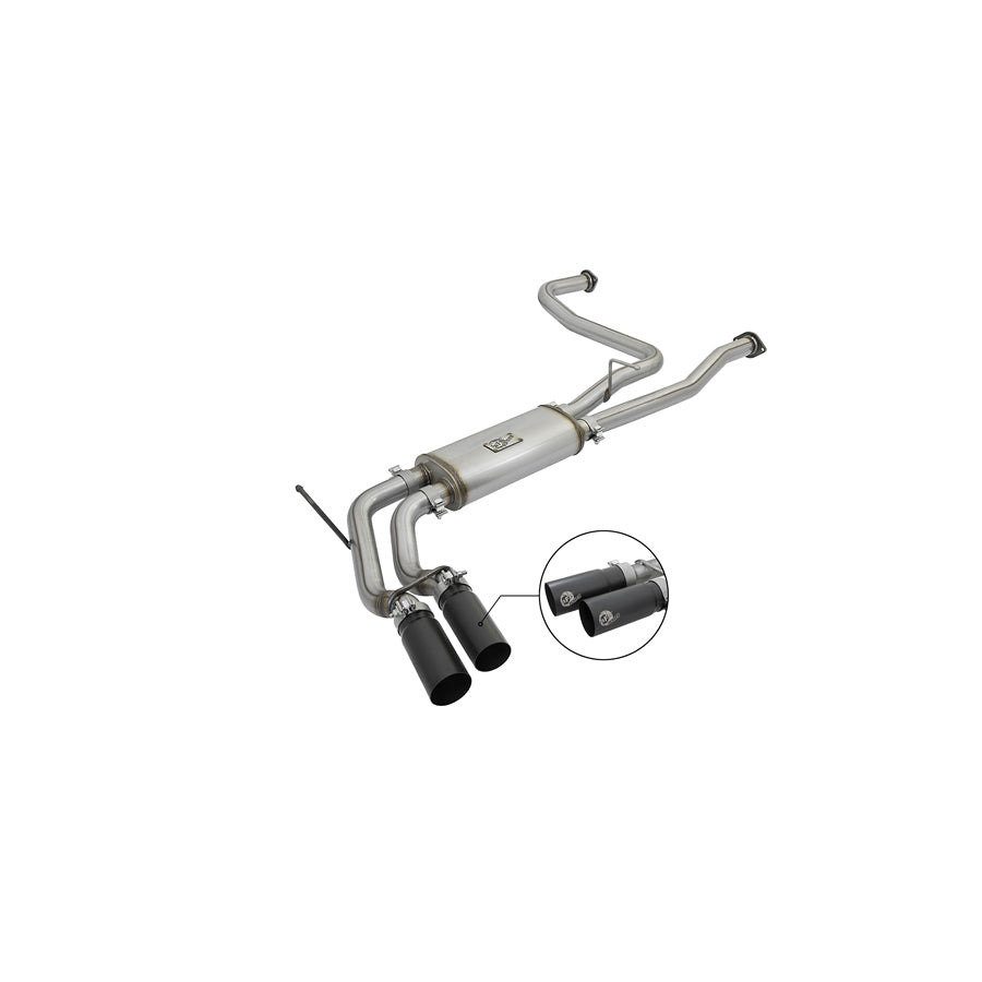 aFe 49-46126-B Cat-Back Exhaust System Nissan Titan 17-21 V8-5.6L | ML Performance US Car Parts