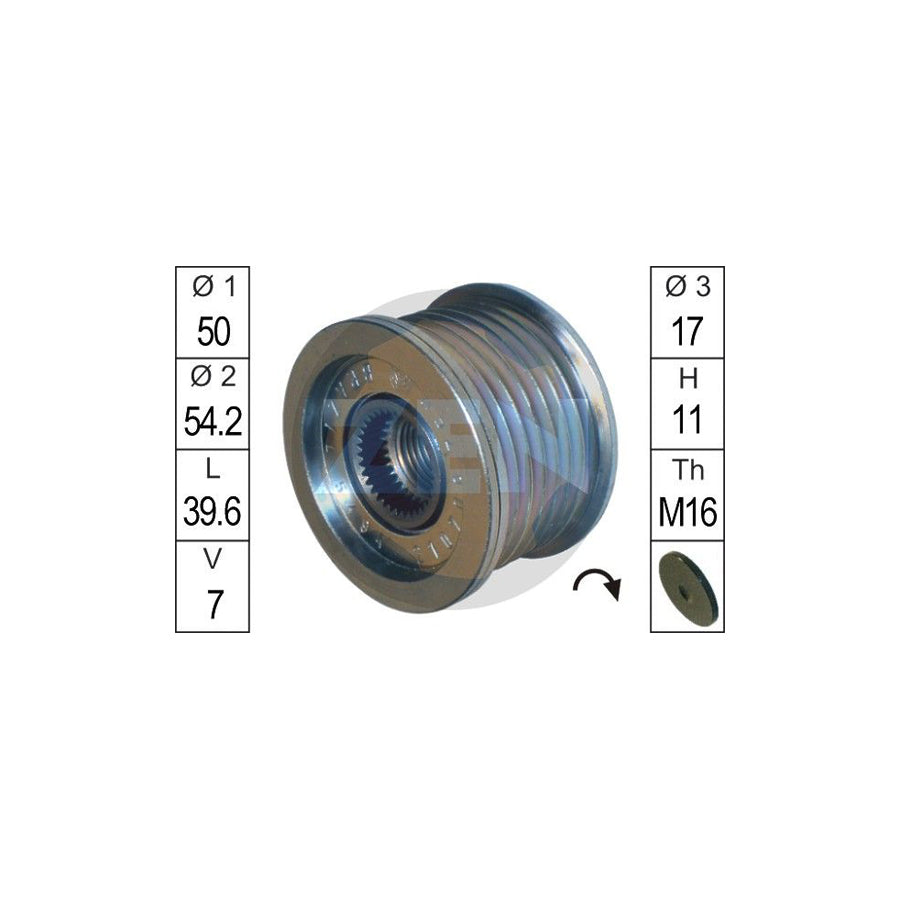 Era ZN5494 Alternator Freewheel Clutch