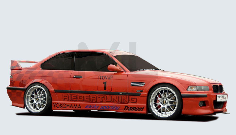 Rieger 00049022 BMW 3 Series E36 Side Skirt 4 | ML Performance UK Car Parts