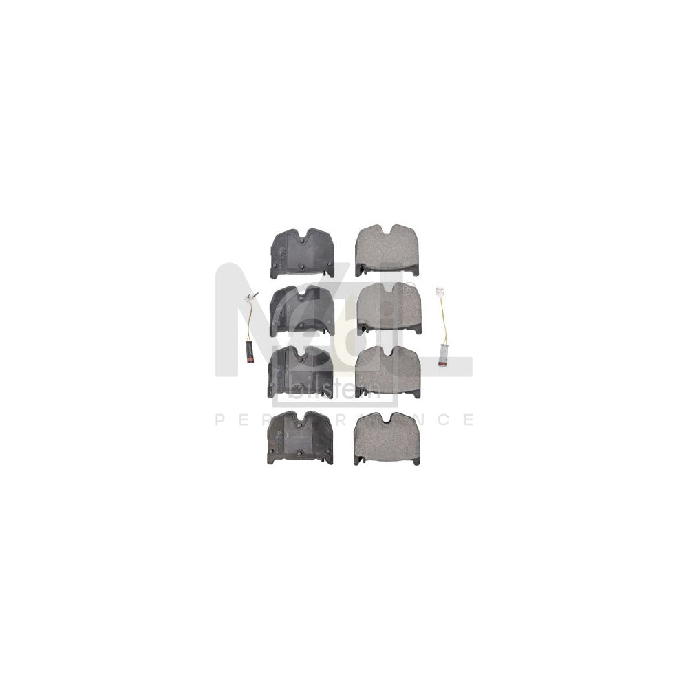 Febi Bilstein 16534 Brake Pad Set Front Axle, Incl. Wear Warning Contact