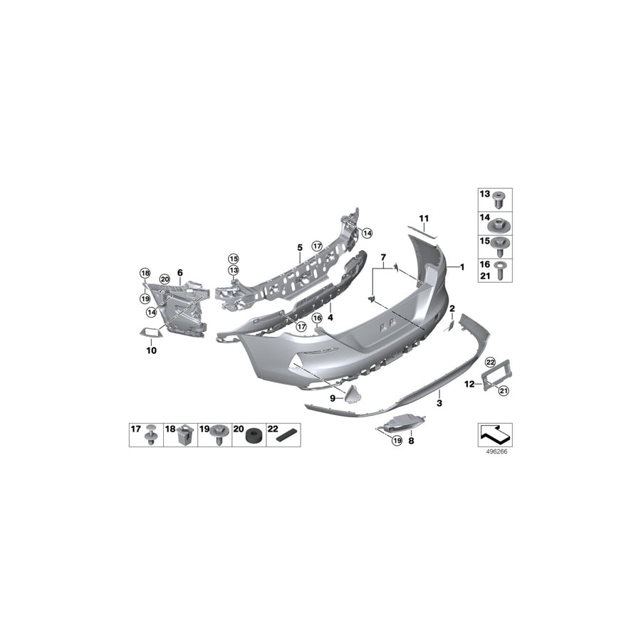 Genuine BMW 51127469443 G16 G14 G15 Left Finisher (Inc. 840dX, 840i & 840iX) | ML Performance US
