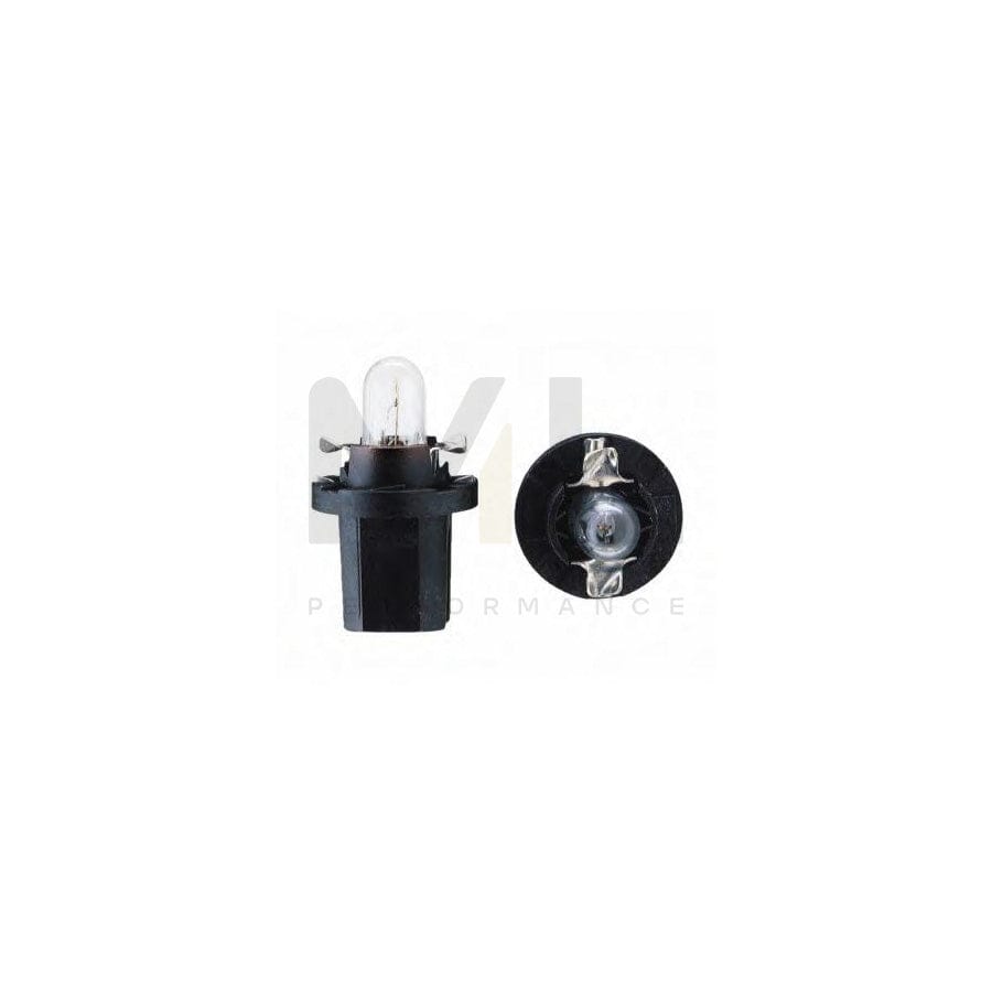 PHILIPS 12598B2 Dashboard bulb 12V 1,2W, Plastic base lamp, B8,5d/2 | ML Performance Car Parts