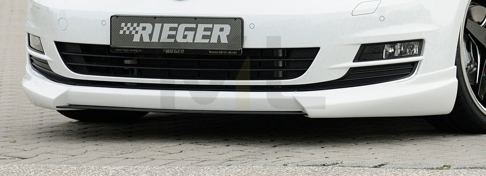 Rieger 00059550 VW Mk7 Golf Front Splitter 5 | ML Performance UK Car Parts