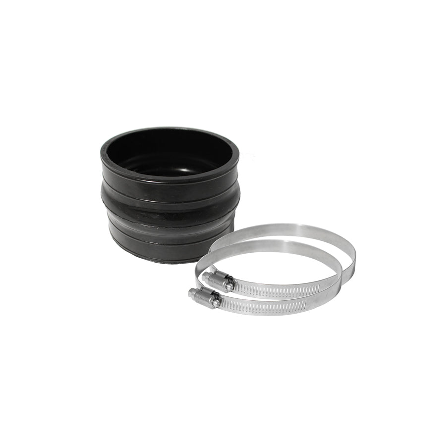 aFe 59-00001 (4-1/4 IN ID x 3 IN L) Straight Coupler w/ Hump - Black Replacement Coupling Kit | ML Performance US Car Parts