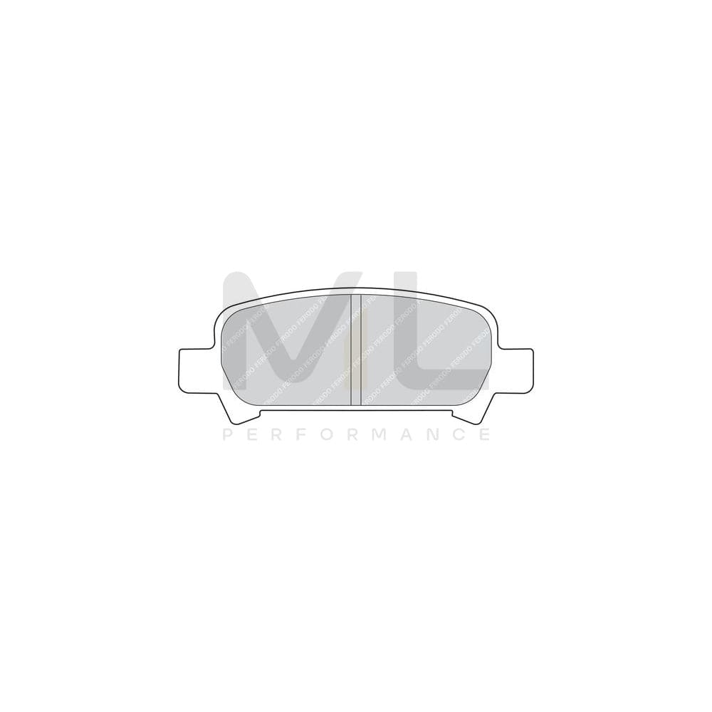 Ferodo Premier Eco Friction Fdb1349 Brake Pad Set Not Prepared For Wear Indicator, With Accessories | ML Performance Car Parts