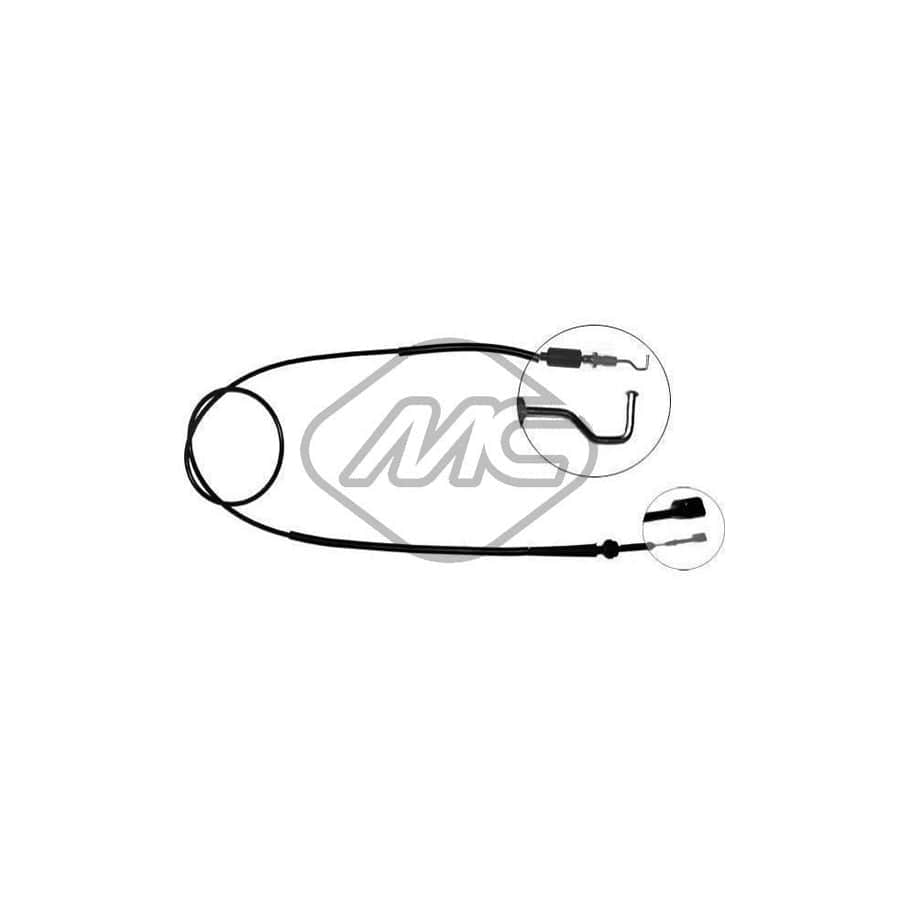 Metalcaucho 83831 Throttle Cable for VW TRANSPORTER