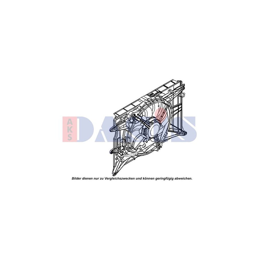 AKS Dasis 088154N Fan, Radiator