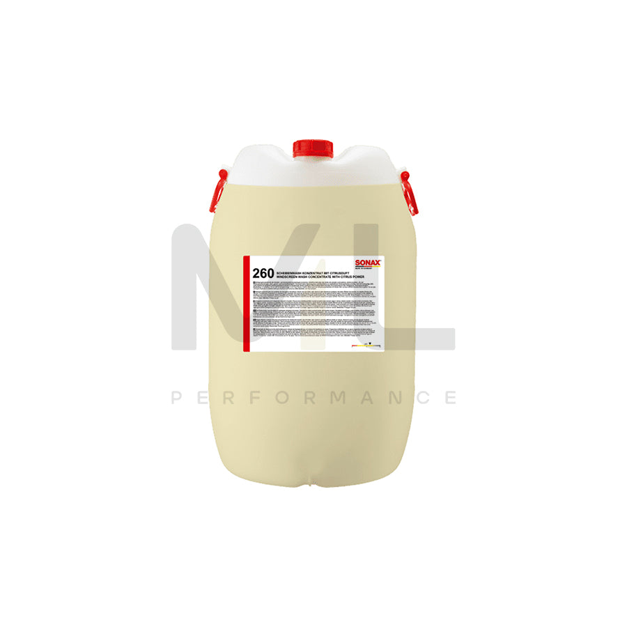 Sonax Windscreen Wash Concentrate 1:10 Citrus 60L