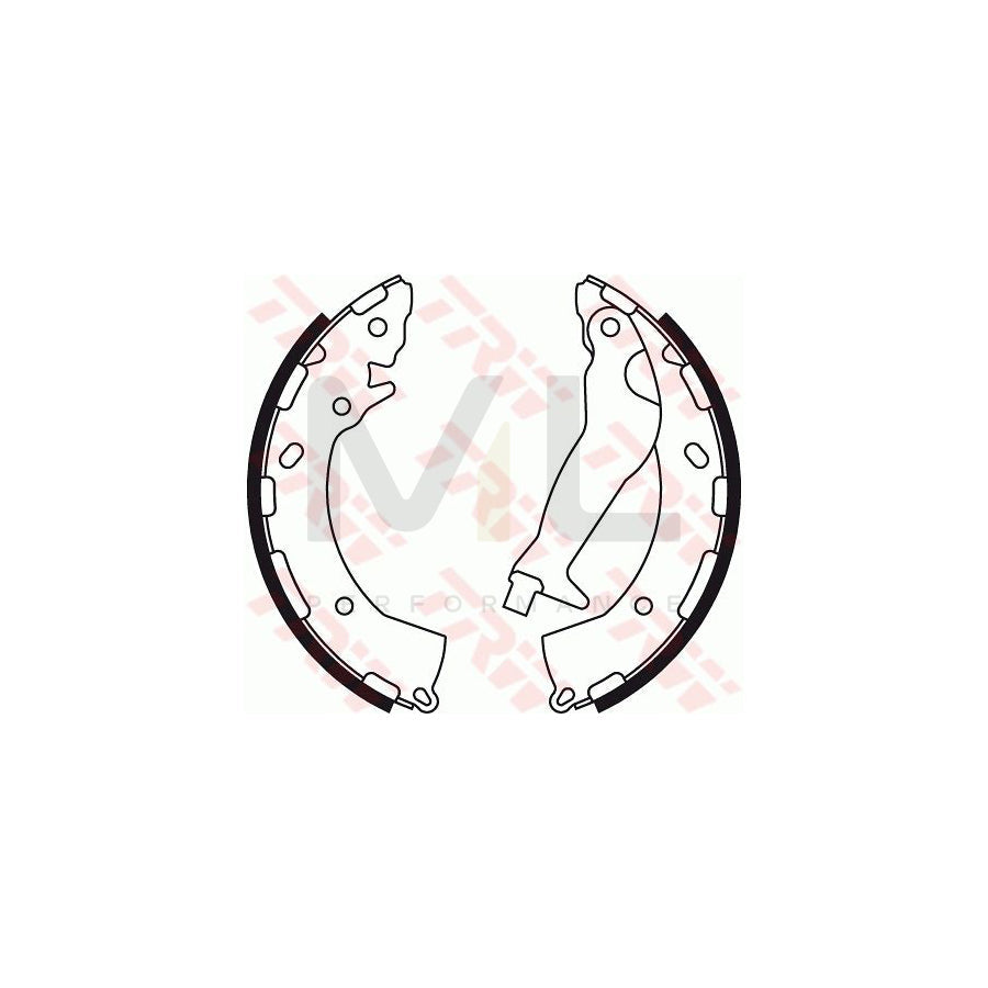TRW GS8785 Brake Shoe Set | ML Performance Car Parts