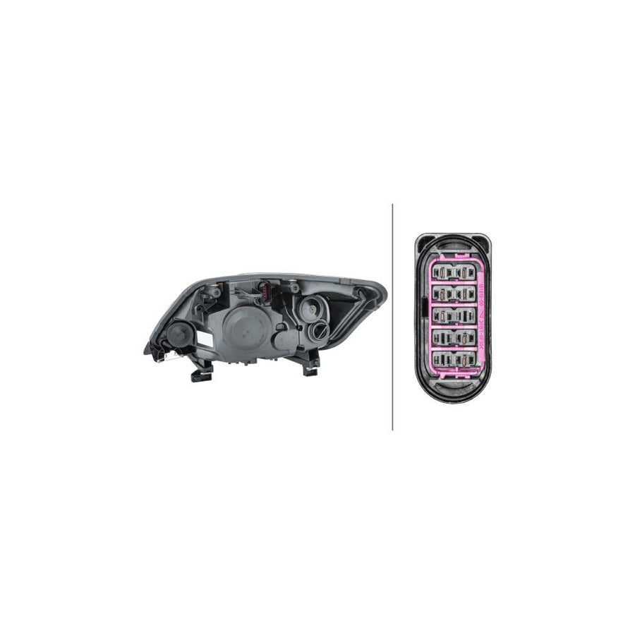 Hella 1EJ 009 696-721 Headlight For Ford Kuga MK1 Off-Road