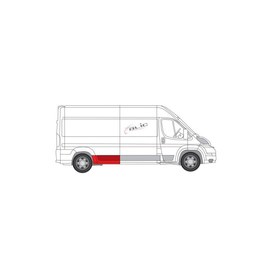 Blic 6504-03-2097582P Wheel Arch Liner