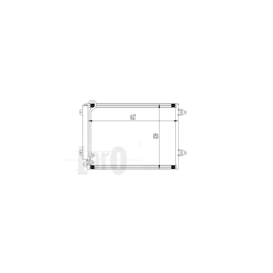 Abakus 0530160018 Air Conditioning Condenser