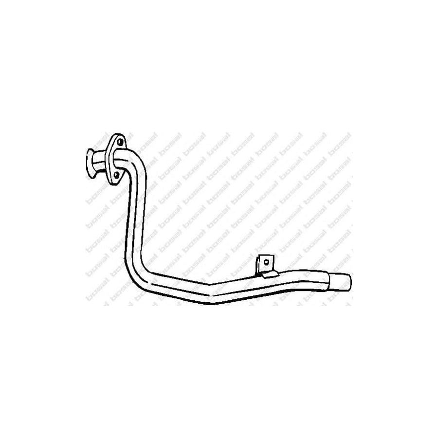 Bosal 826-395 Exhaust Pipe for Renault 18